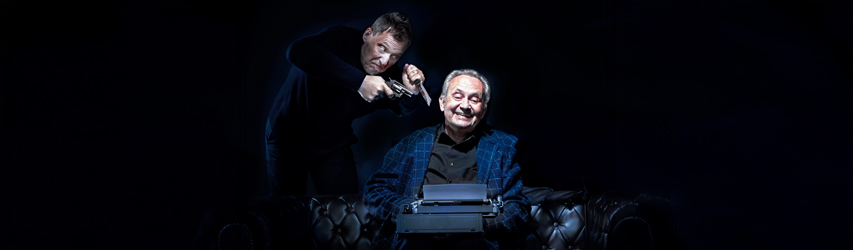 Im Hintergrund das Matterhorn. Im Vordergrund eine Betonbegrenzungsmauer, darauf als Graffiti die schweizer Flagge und der Schriftzug Literatur Swiss Made.